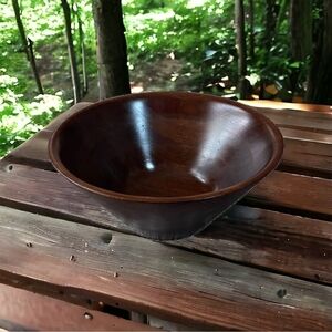 Jumbo Bowl Vintage Burl Walnut Handmade Serving Bowl Billings Organic Bowl